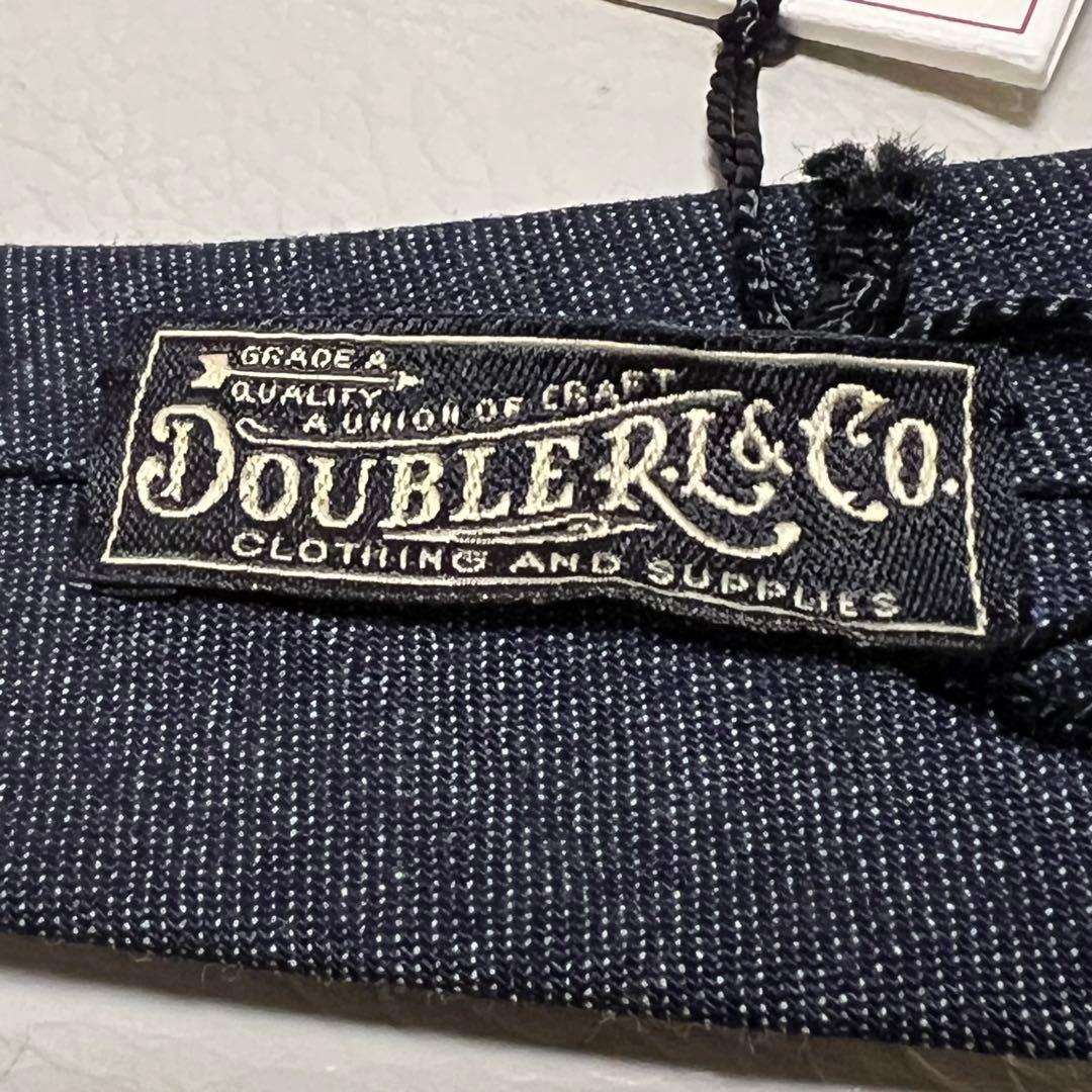 新品未使用タグ付き ダブルアールエル RRL インディゴ 赤耳 デニム ネクタイ