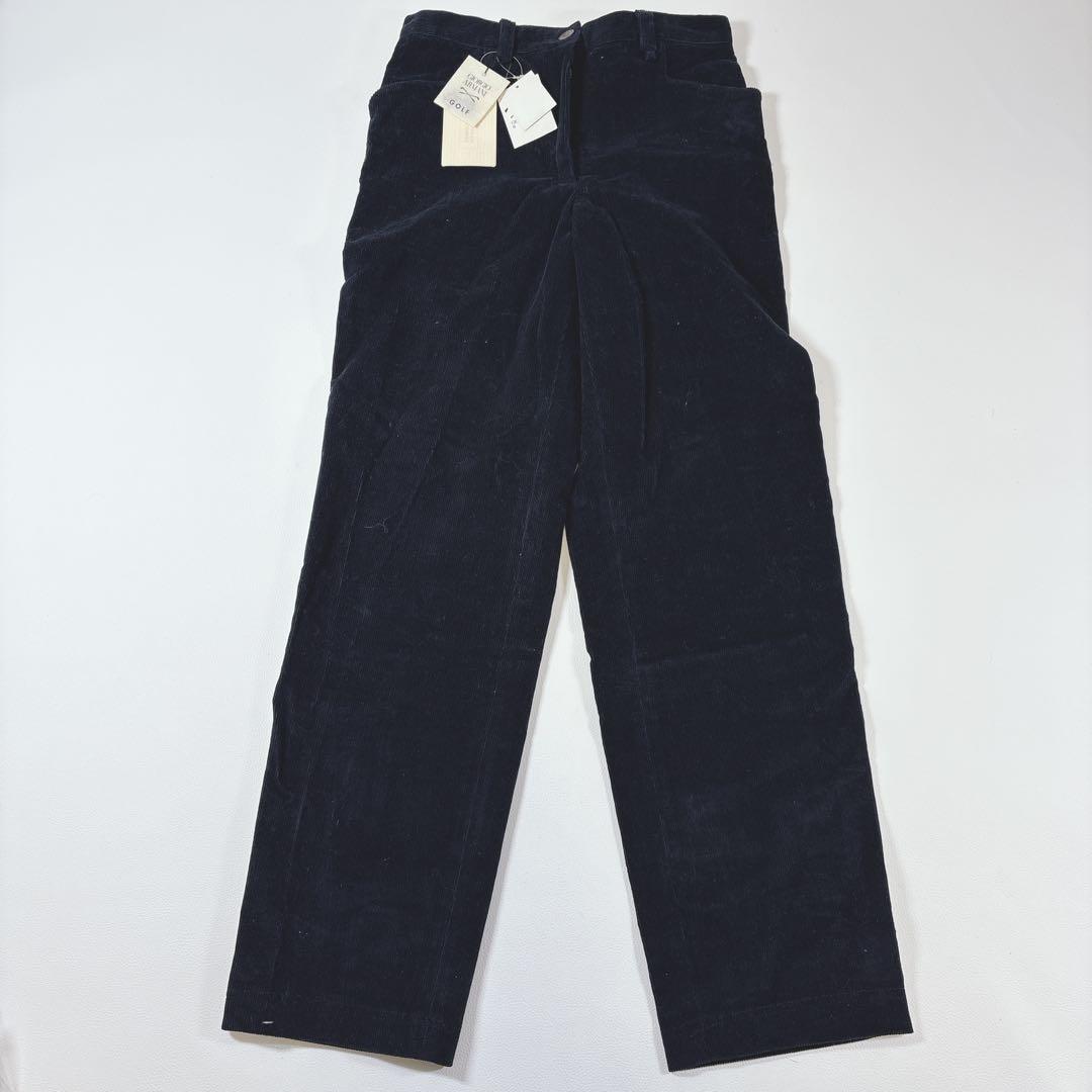 GIORGIO ARMANI GOLF コーデュロイパンツ 40 紺 デサント製