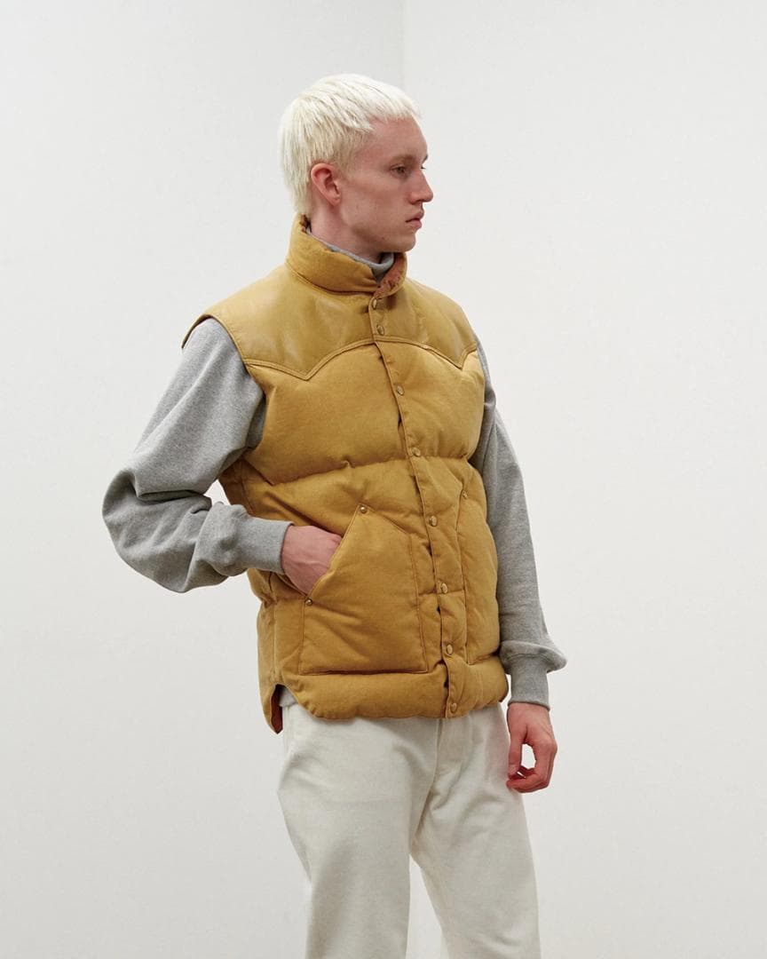 ROCKY MOUNTAIN 50th リミテッド ダウンベスト ダック生地