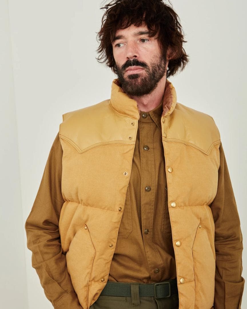 ROCKY MOUNTAIN 50th リミテッド ダウンベスト ダック生地