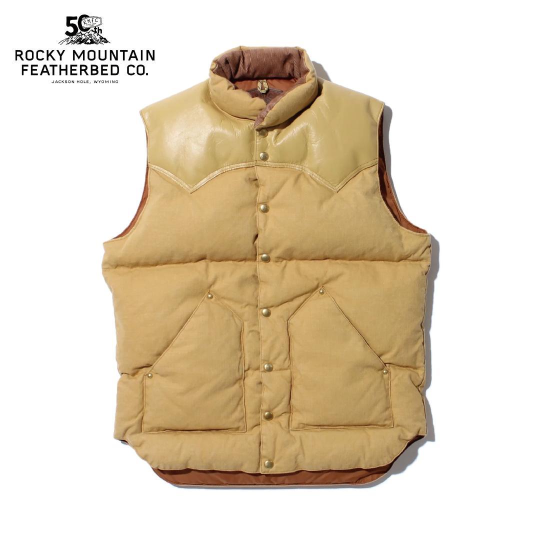 ROCKY MOUNTAIN 50th リミテッド ダウンベスト ダック生地