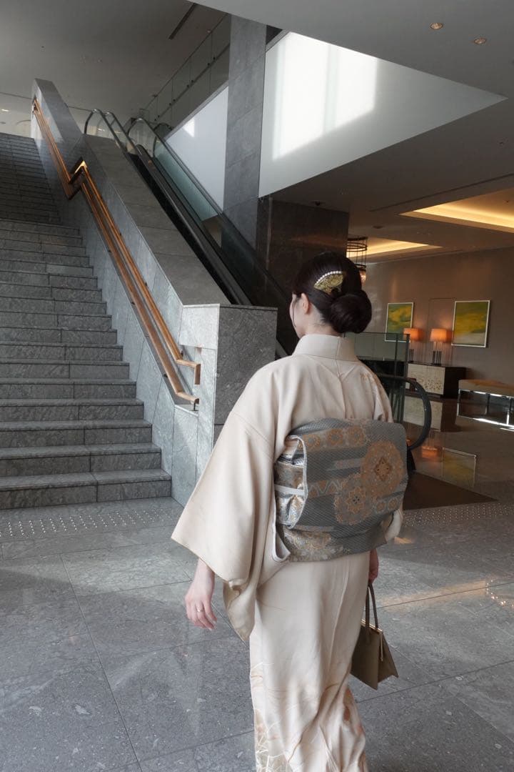 フルセット　訪問着　着物　帯　帯締め帯揚げ　七五三　結婚式