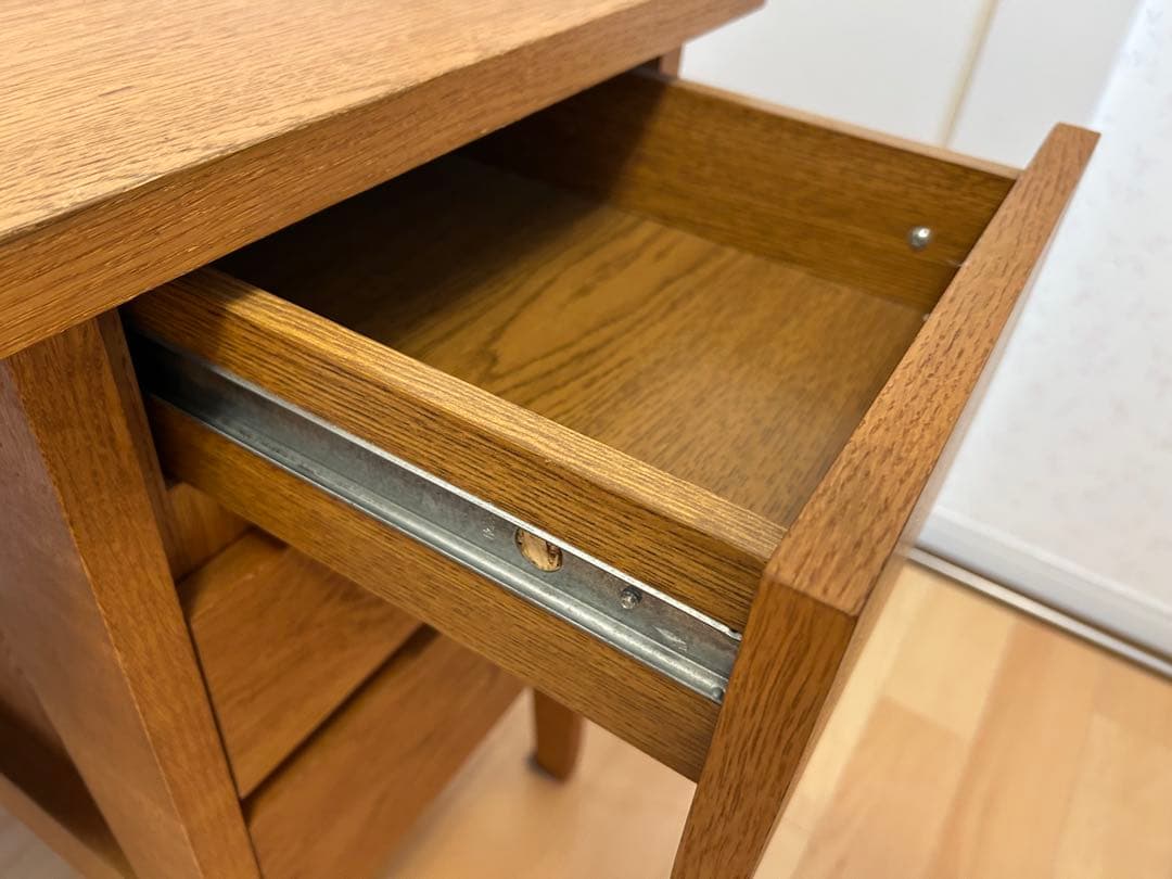 UNICO ウニコ・CORSOコルソ・木製デスク・勉強机・オーク・片袖デスク