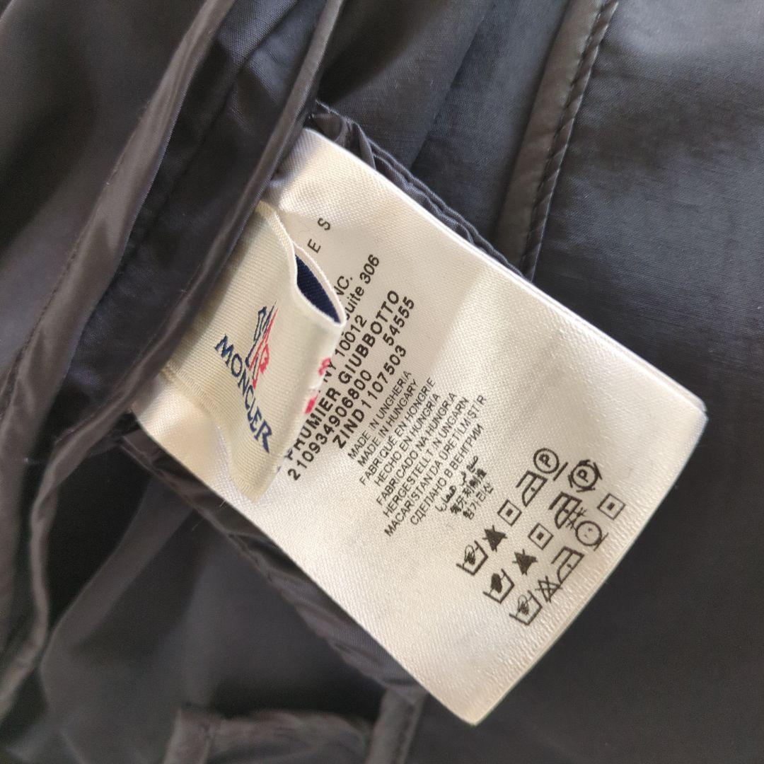 K*a様 モンクレールMONCLERトレンチコート　紺色　1サイズ　美品