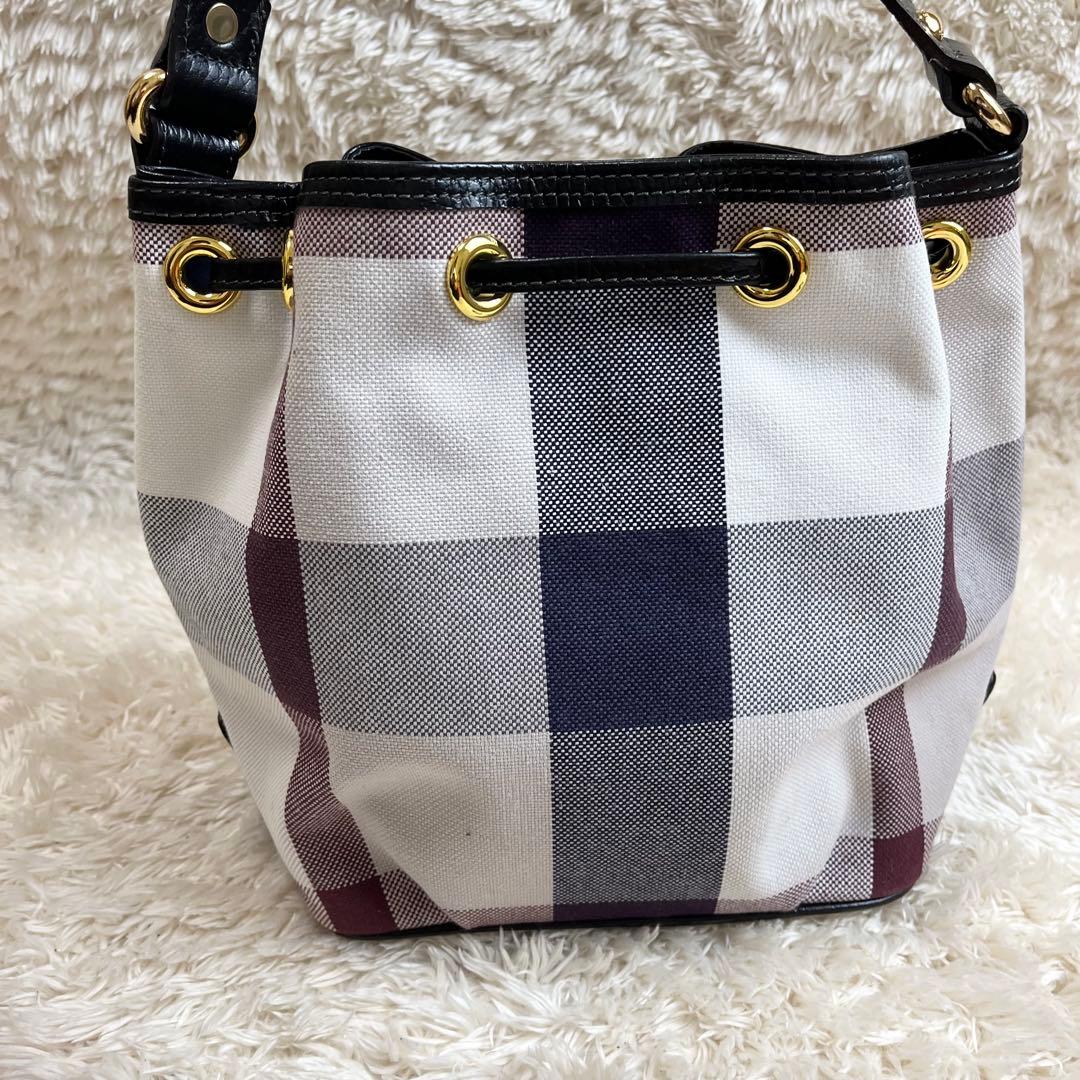 【極美品】ブルーレーベルクレストブリッジ　ショルダー　ハンド　バッグ　2way