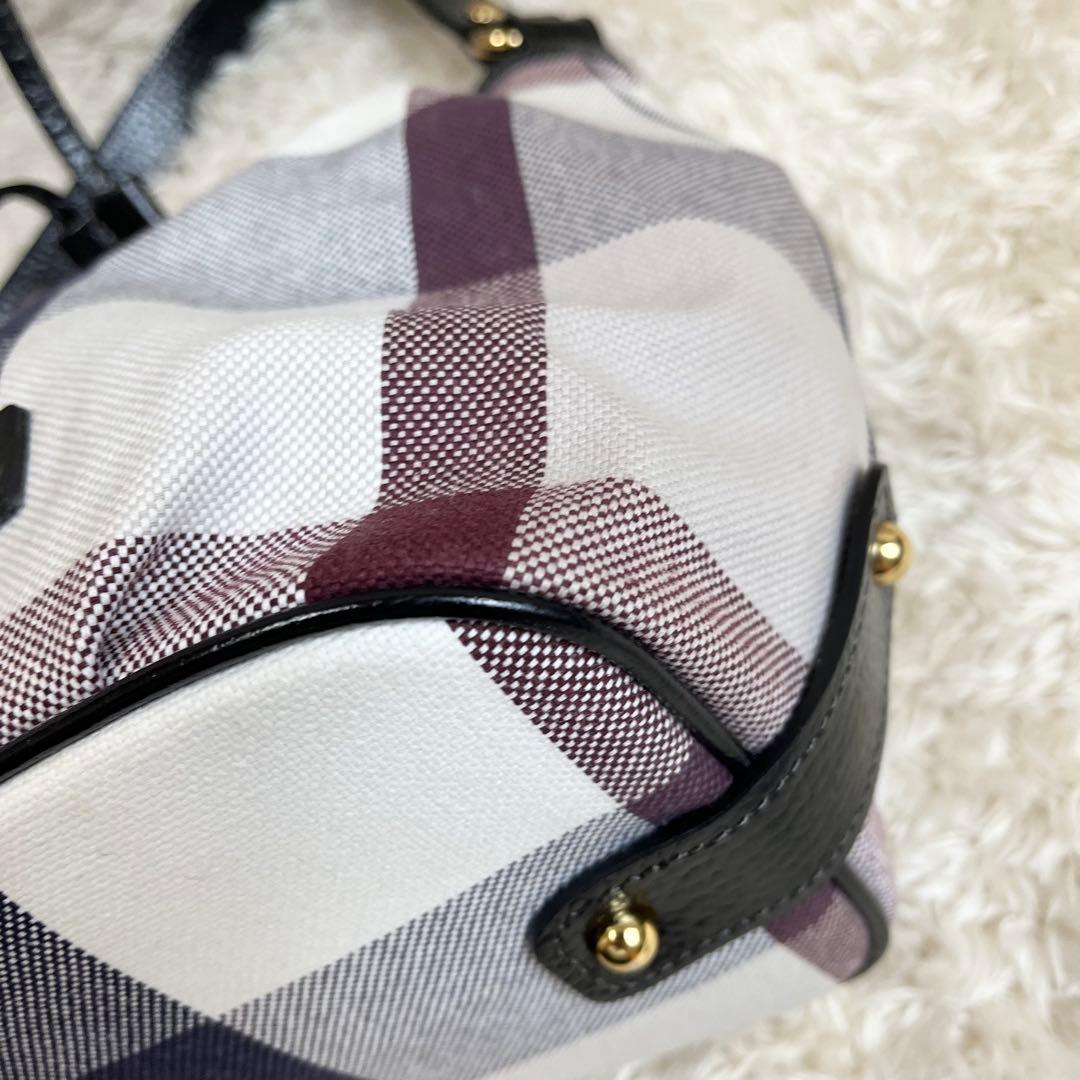 【極美品】ブルーレーベルクレストブリッジ　ショルダー　ハンド　バッグ　2way