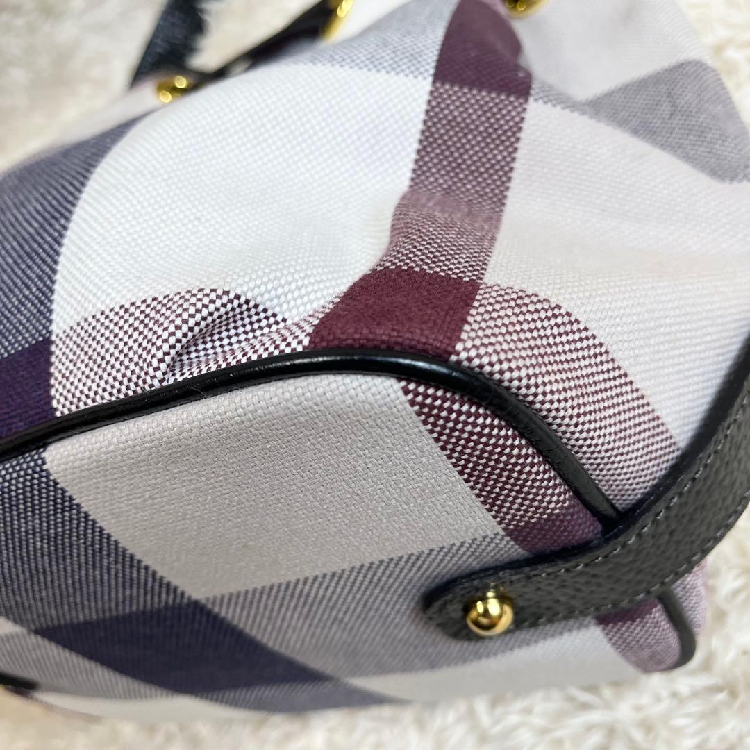 【極美品】ブルーレーベルクレストブリッジ　ショルダー　ハンド　バッグ　2way