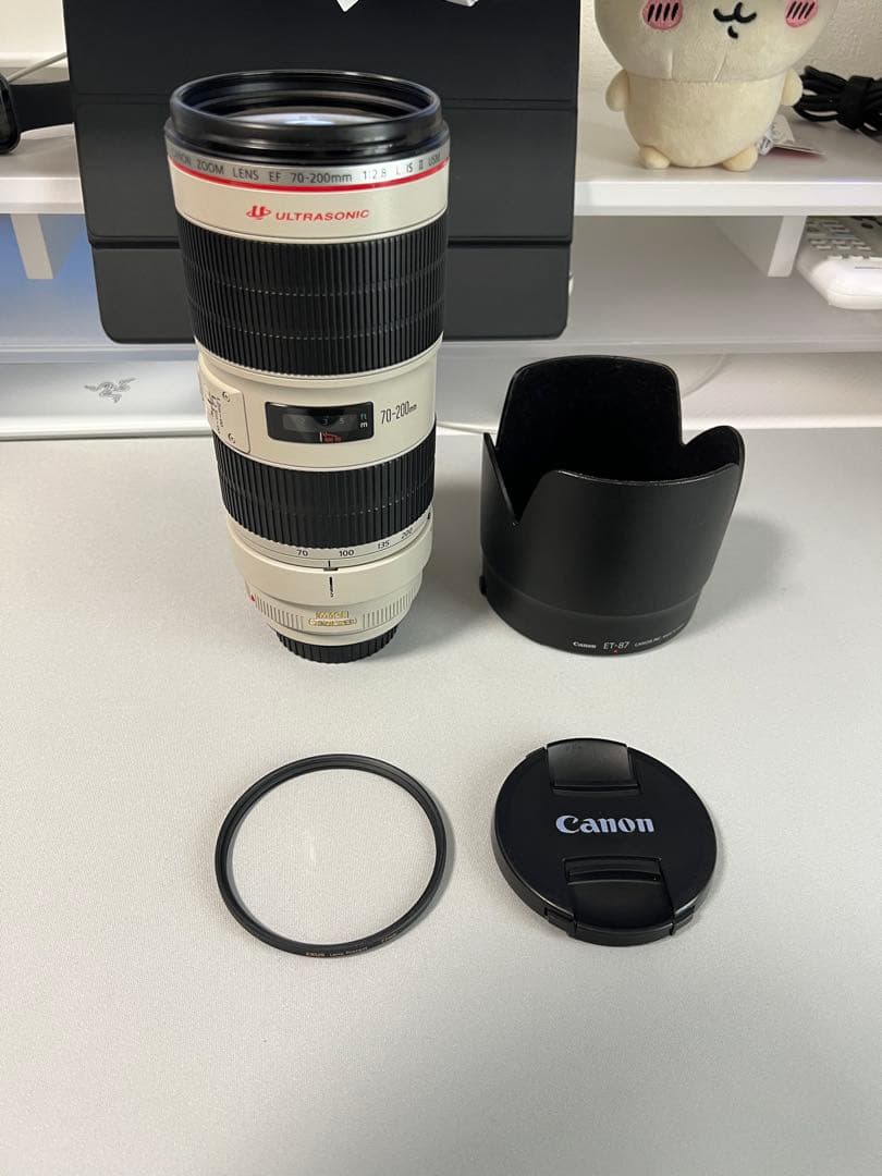 美品 EF7O-200mm F2.8L IS II USM Canon