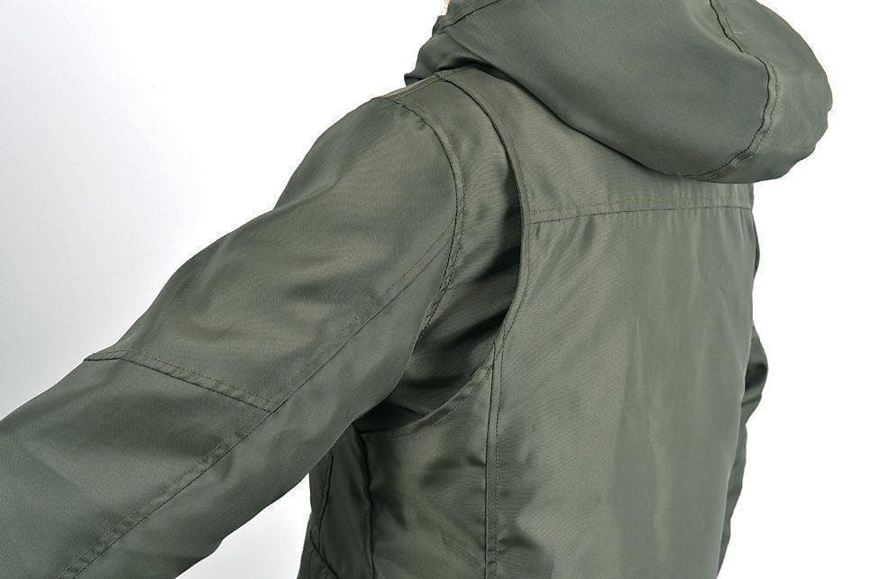 【特★62％引】ロッソROJ-956チャコール（M）ナイロンウィンタージャケット