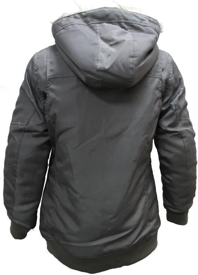 【特★62％引】ロッソROJ-956チャコール（M）ナイロンウィンタージャケット