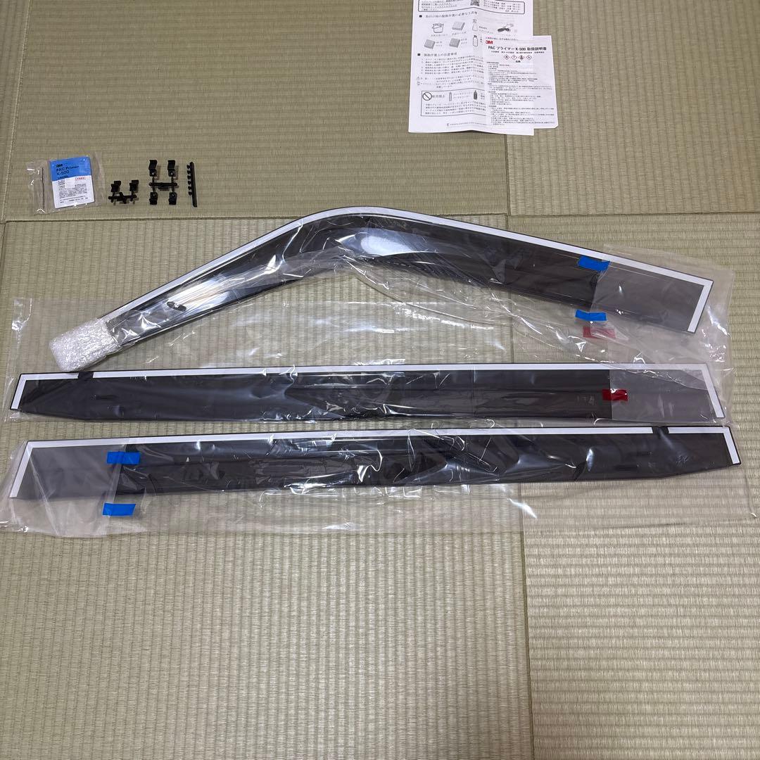 【助手席なし】トヨタ　ノア　ヴォクシー　GRスポーツサイドバイザー(3本)