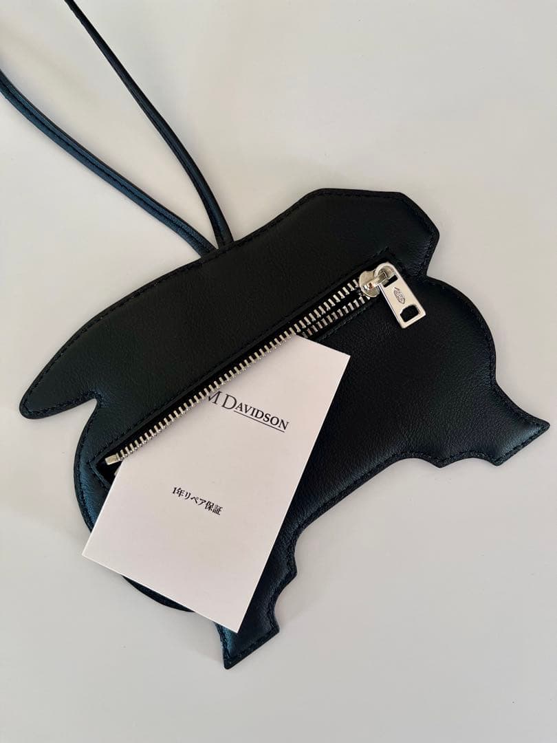 新品 J &M DAVIDSON バニーチャーム カードケース