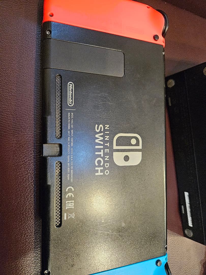 Nintendo Switch 初期型本体 ネオンブルー/ネオンレッド　グレー