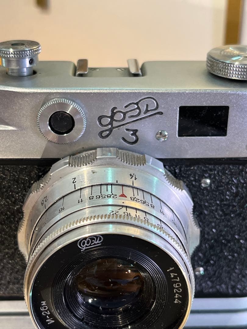 希少美品 FED 3 + Industar-26m 52mm F2.8 ケース付