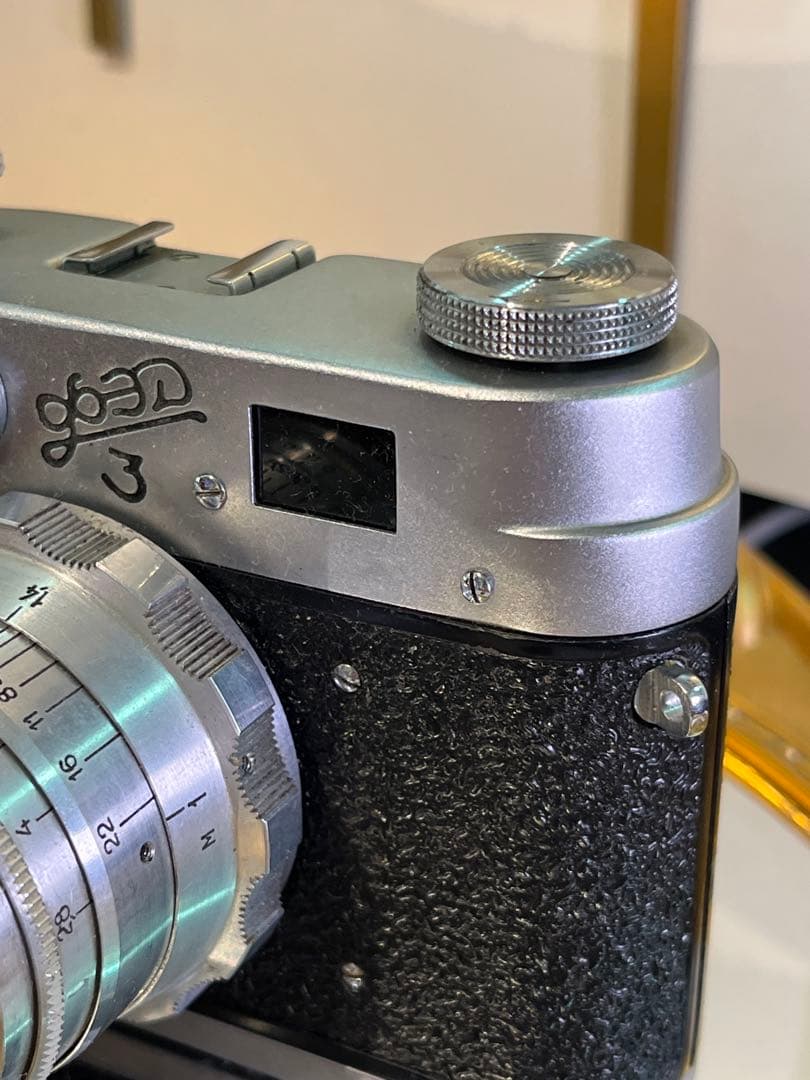 希少美品 FED 3 + Industar-26m 52mm F2.8 ケース付