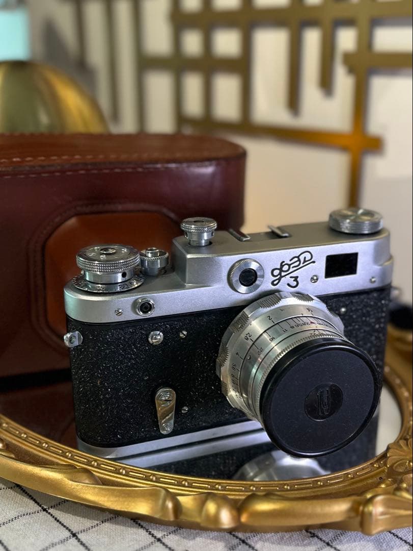 希少美品 FED 3 + Industar-26m 52mm F2.8 ケース付