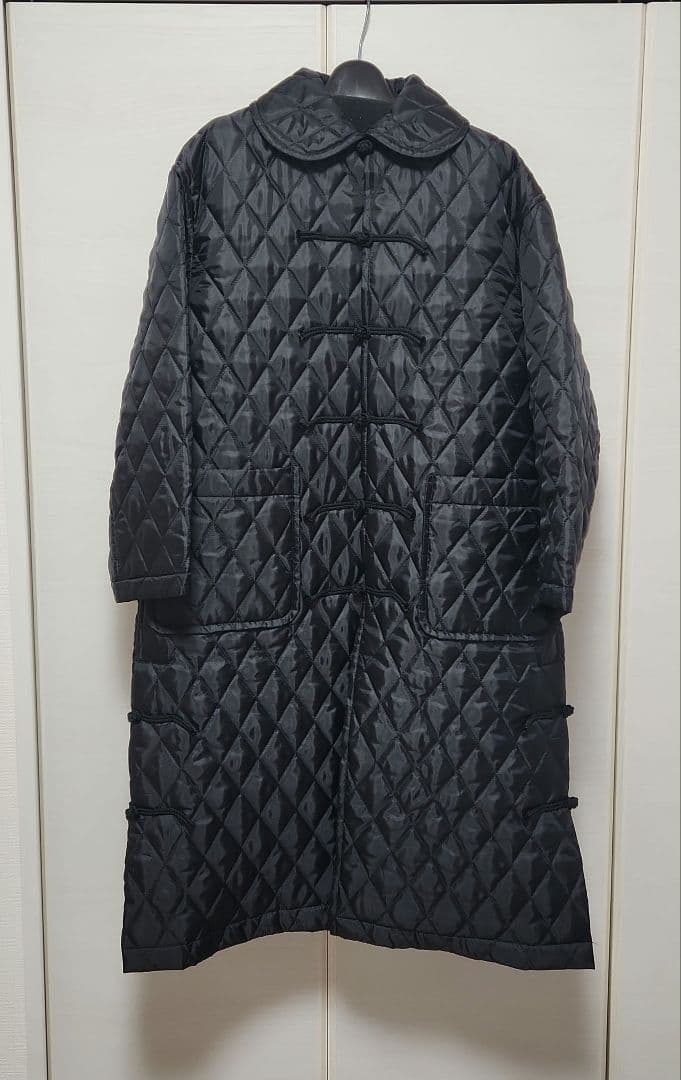 【即購入OK】tao キルティング チャイナ ロング コート