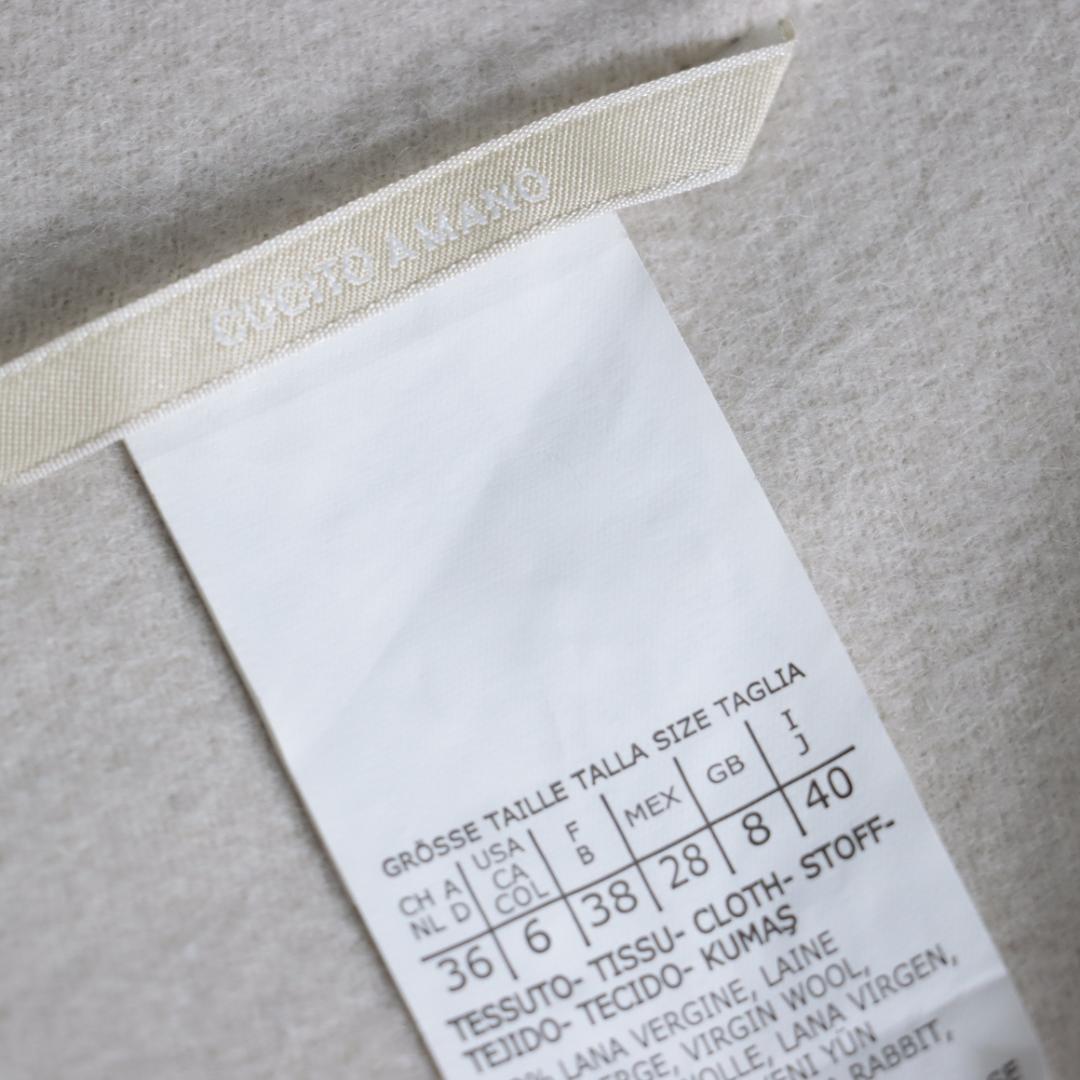 極美品！MaxMara クチートアマーノ ダブルロングコート ダブルフェイス40