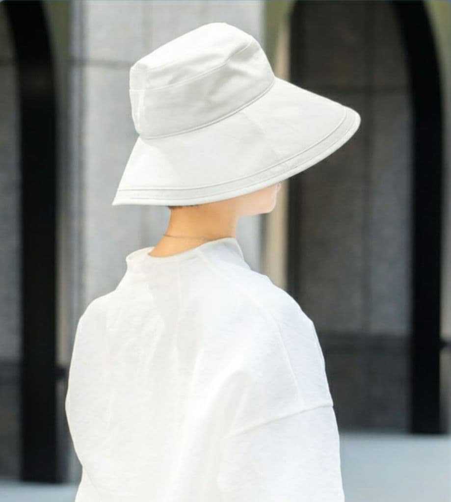 【新品タグ付き】芦屋ロサブラン　プレーンハット M　つば13cm