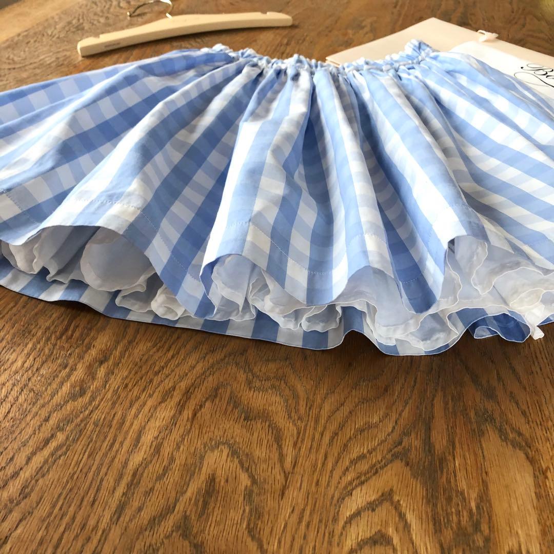 Bonpoint♡ギンガムチェック スカート 10a