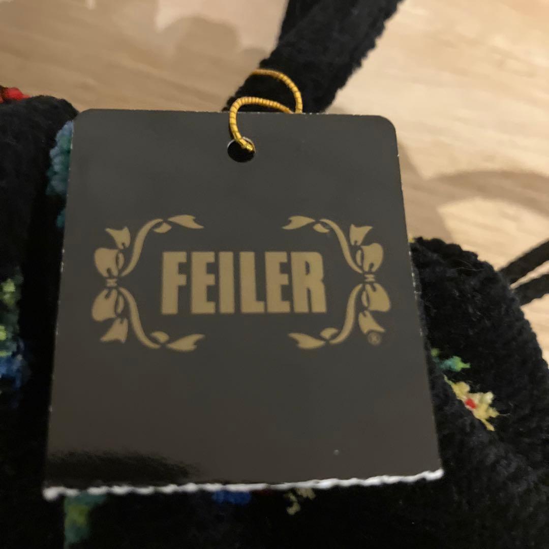 ❤️新品❤️FEILER ハイジーブラックトートバッグ・巾着バック