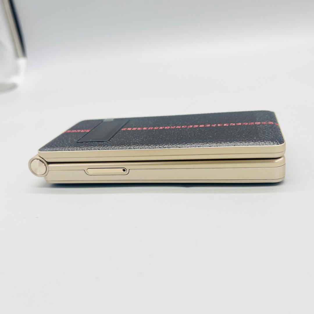 箱付　Mode1 ガラケー 型 SIMフリー RetroII レザー調 ブラック