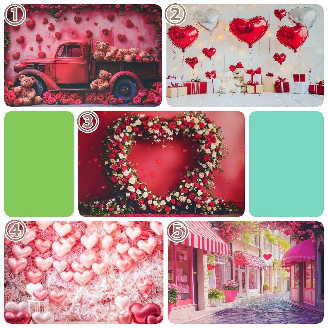 背景布×6+1枚　ペット、サロン撮影用フォトブース　トリミングチョーカー販売中