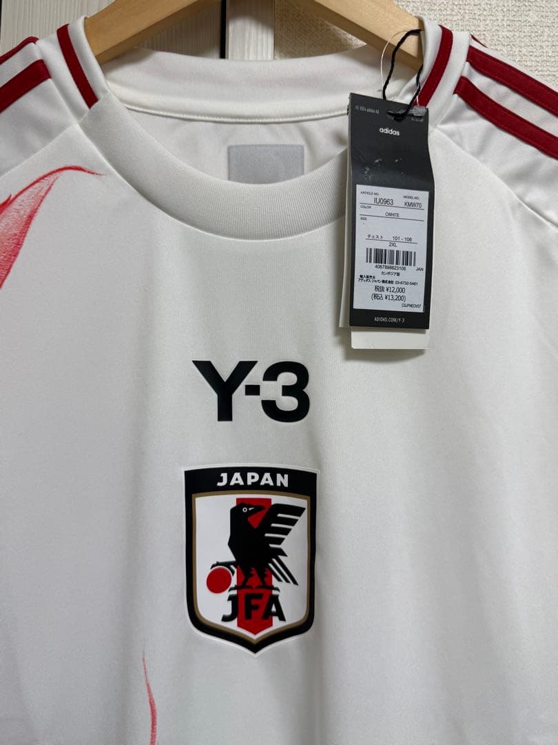 【正規品】Y-3 日本代表JAPAN AWAY 2024