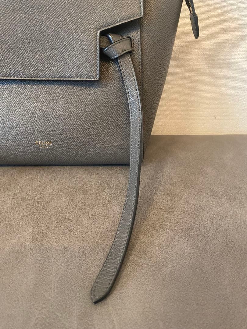 美品　セリーヌ　ベルトバッグ　ナノ