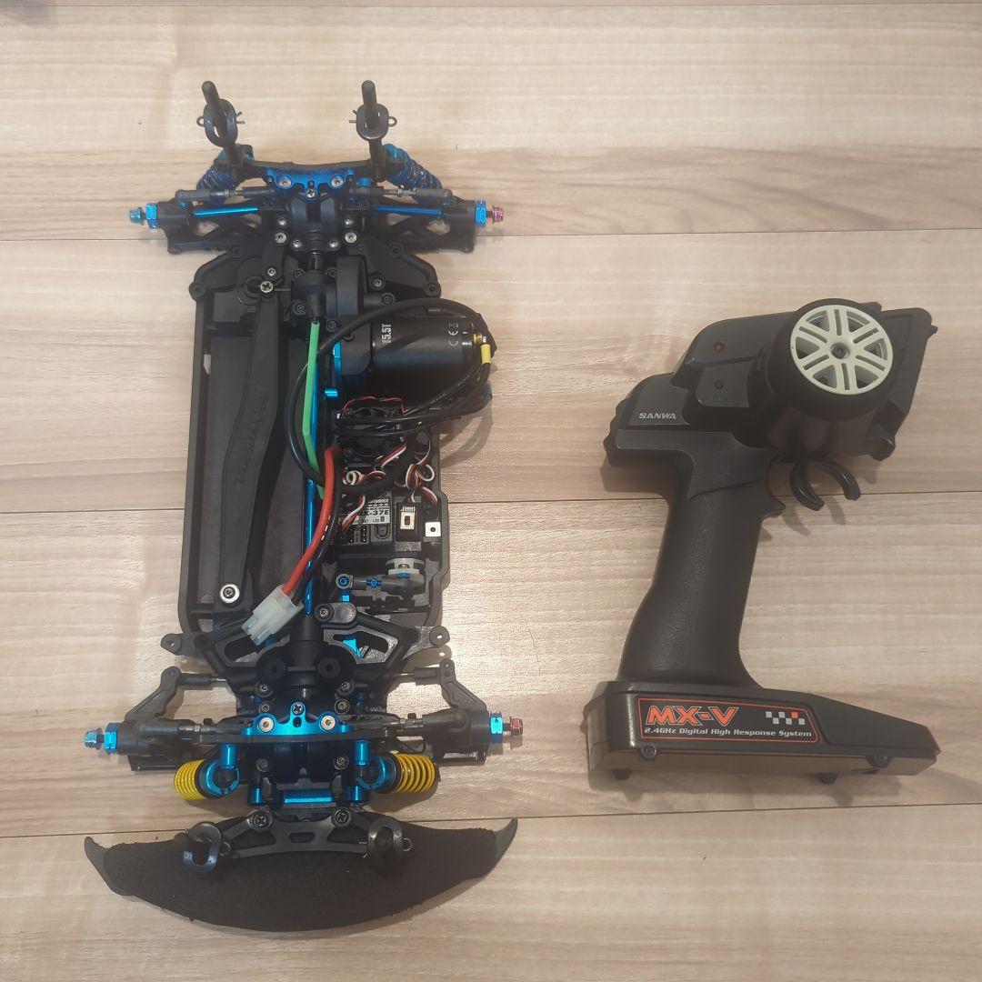 ラジコンカー本体(TB-04 PROⅡ)とプロポ、パーツセット