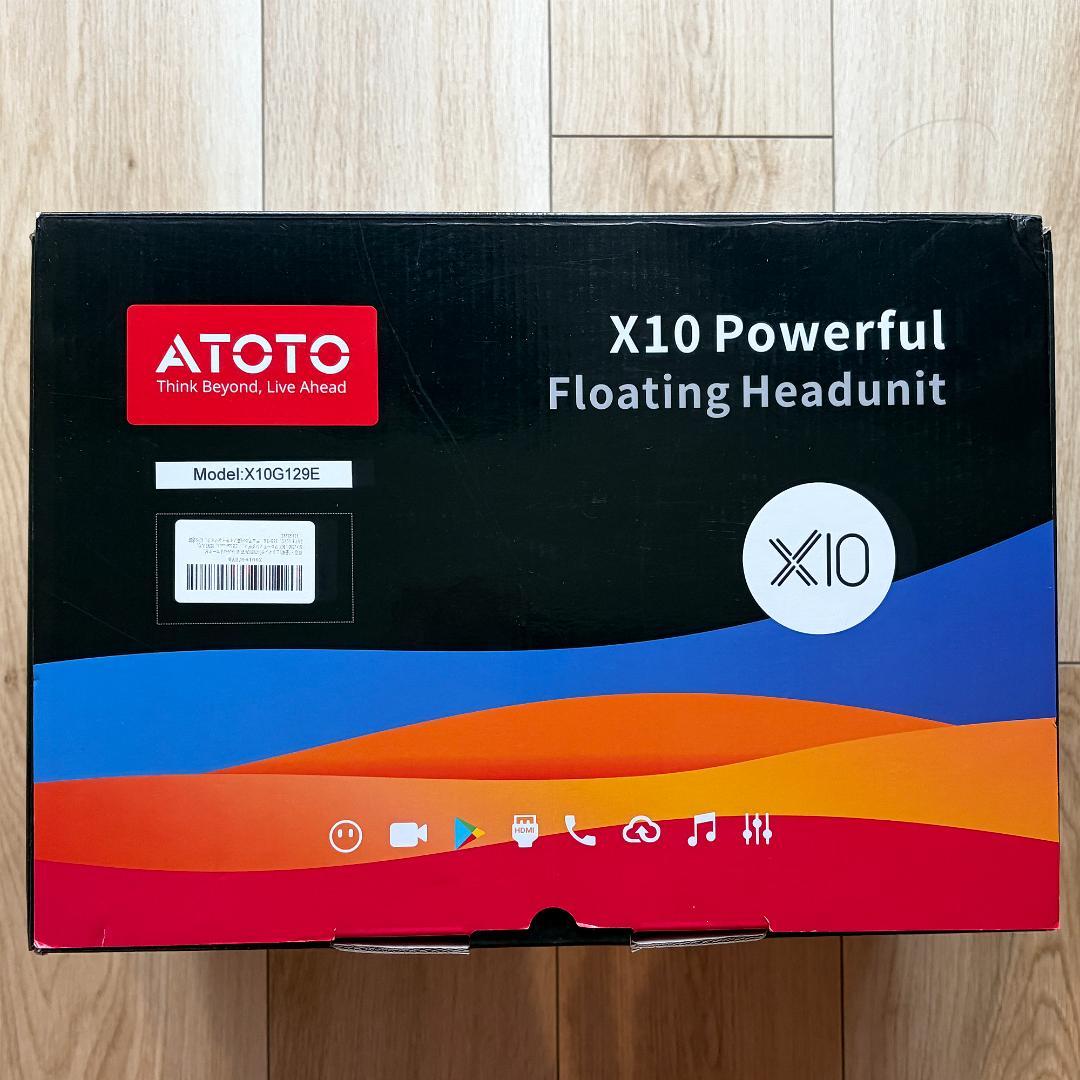 ATOTO X10 12.95インチ 8GB/128GB Androidナビ