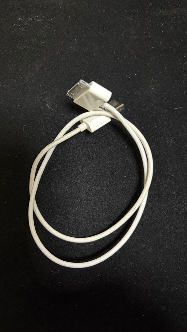 【値下げ交渉歓迎】iPodClassic 160GBシルバー 本体とケーブル