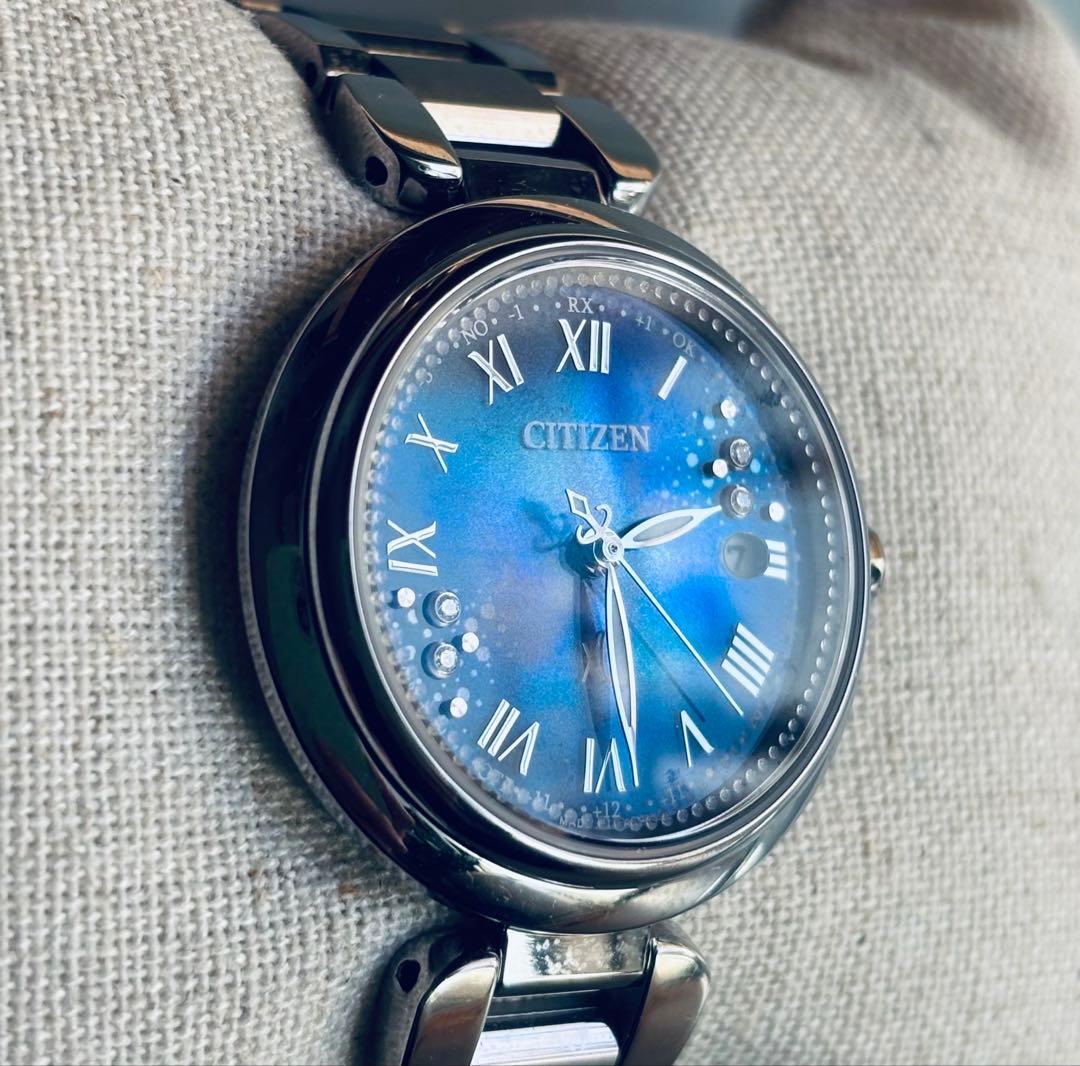 ＊極美品＊シチズン xC UNITE with BLUE エコドライブ　世界限定