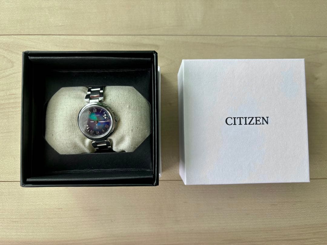 ＊極美品＊シチズン xC UNITE with BLUE エコドライブ　世界限定