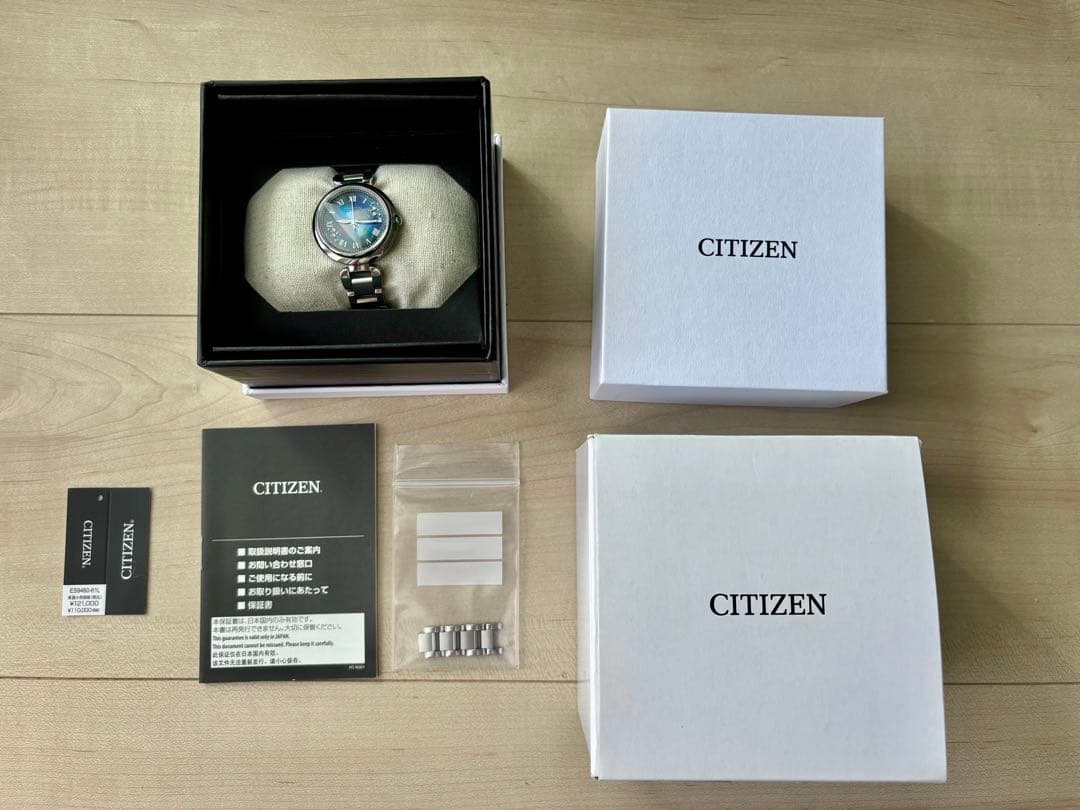 ＊極美品＊シチズン xC UNITE with BLUE エコドライブ　世界限定