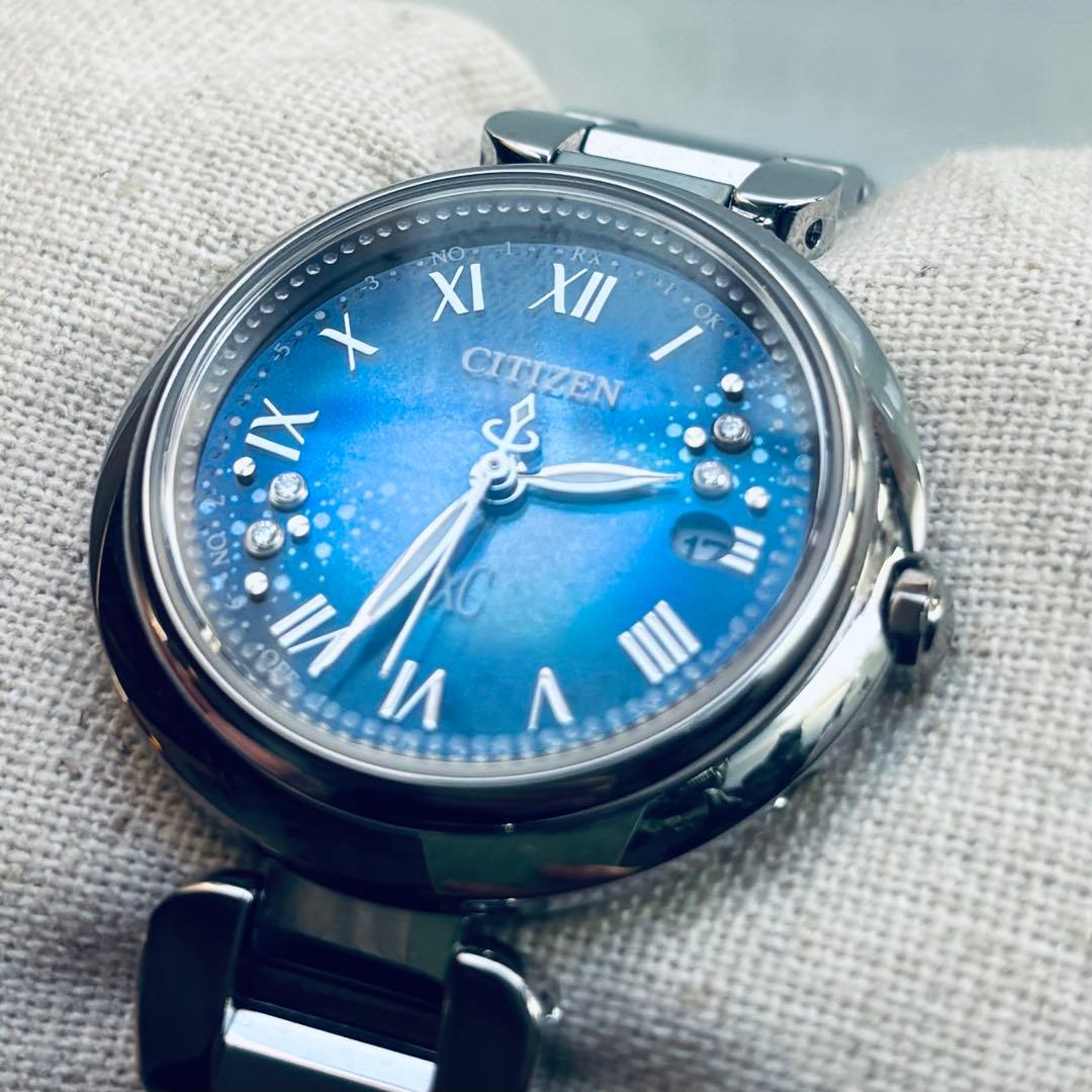 ＊極美品＊シチズン xC UNITE with BLUE エコドライブ　世界限定