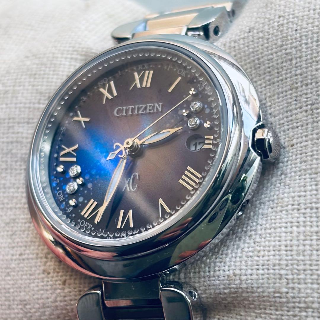 ＊極美品＊シチズン xC UNITE with BLUE エコドライブ　世界限定