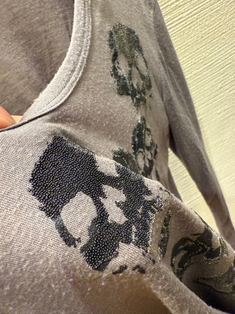 トップス 00s skull civarize long sleeve t-shirt