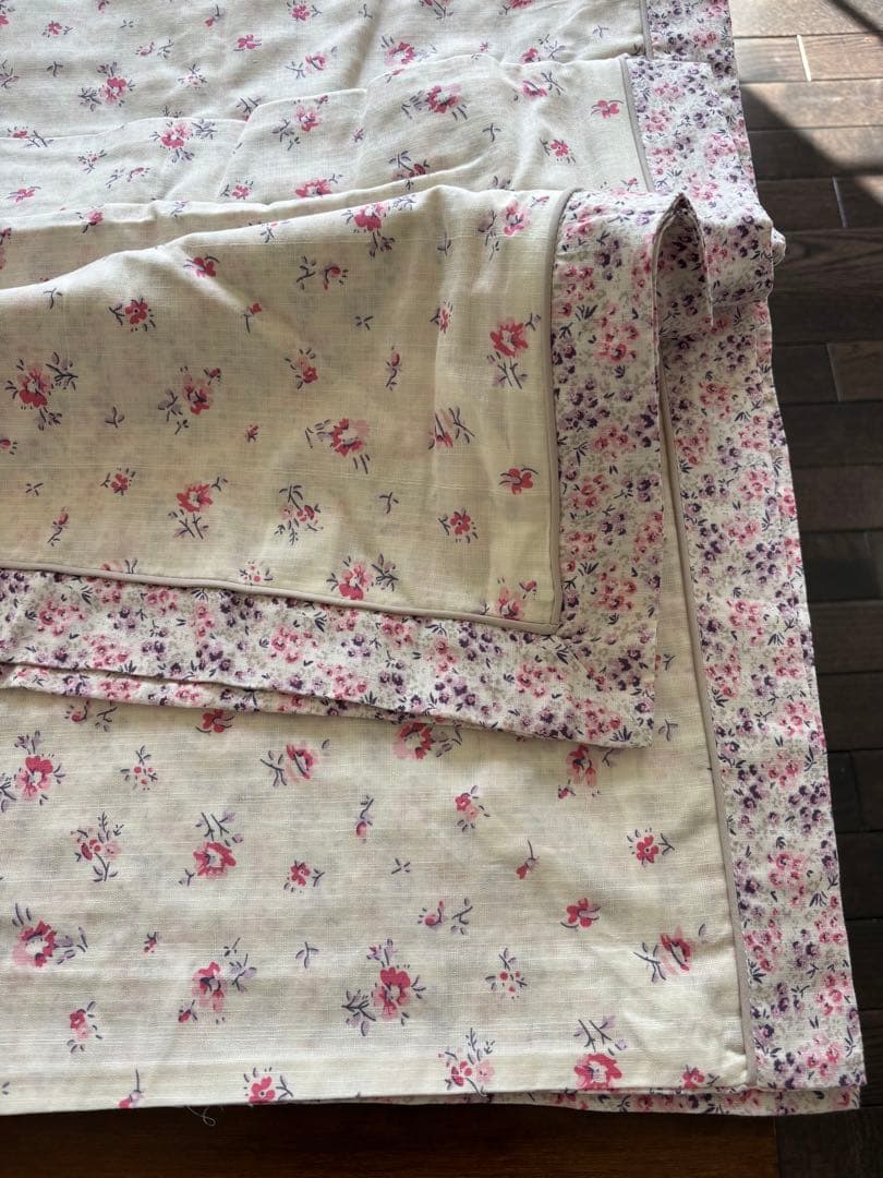 ローラアシュレイ　デュべカバー　シングルサイズ　ミルフルール　❤︎未使用品❤︎