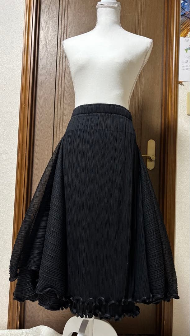 PLEATSPLEASE☆フリルジャケット・スカート　レアなパーティードレス