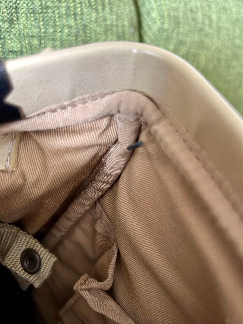 レア色　YOUTA 豊岡鞄 ダレス　木手　縦型L ライトベージュ　男女兼用