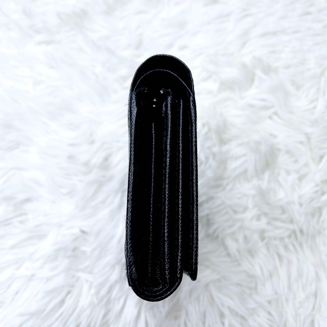 極美品✨ BURBERRY バーバリー チェック柄 型押し 二つ折り 財布