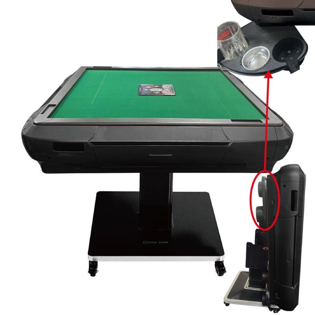 全自動麻雀卓 家庭用 折りたたみ 麻雀卓 全自動卓28mm ブラック