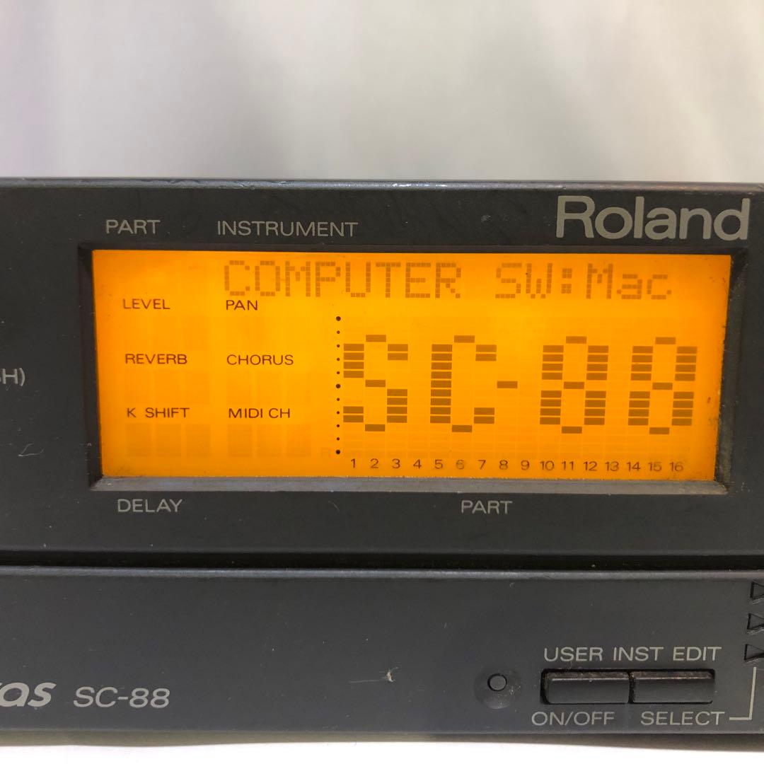 Roland SOUND Canvas SC-88 MIDI 音源 通電確認済み