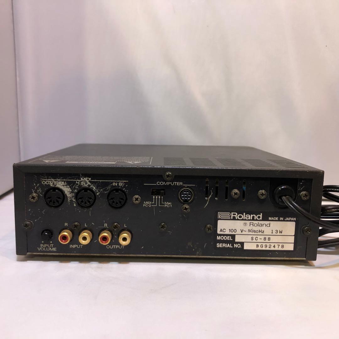 Roland SOUND Canvas SC-88 MIDI 音源 通電確認済み
