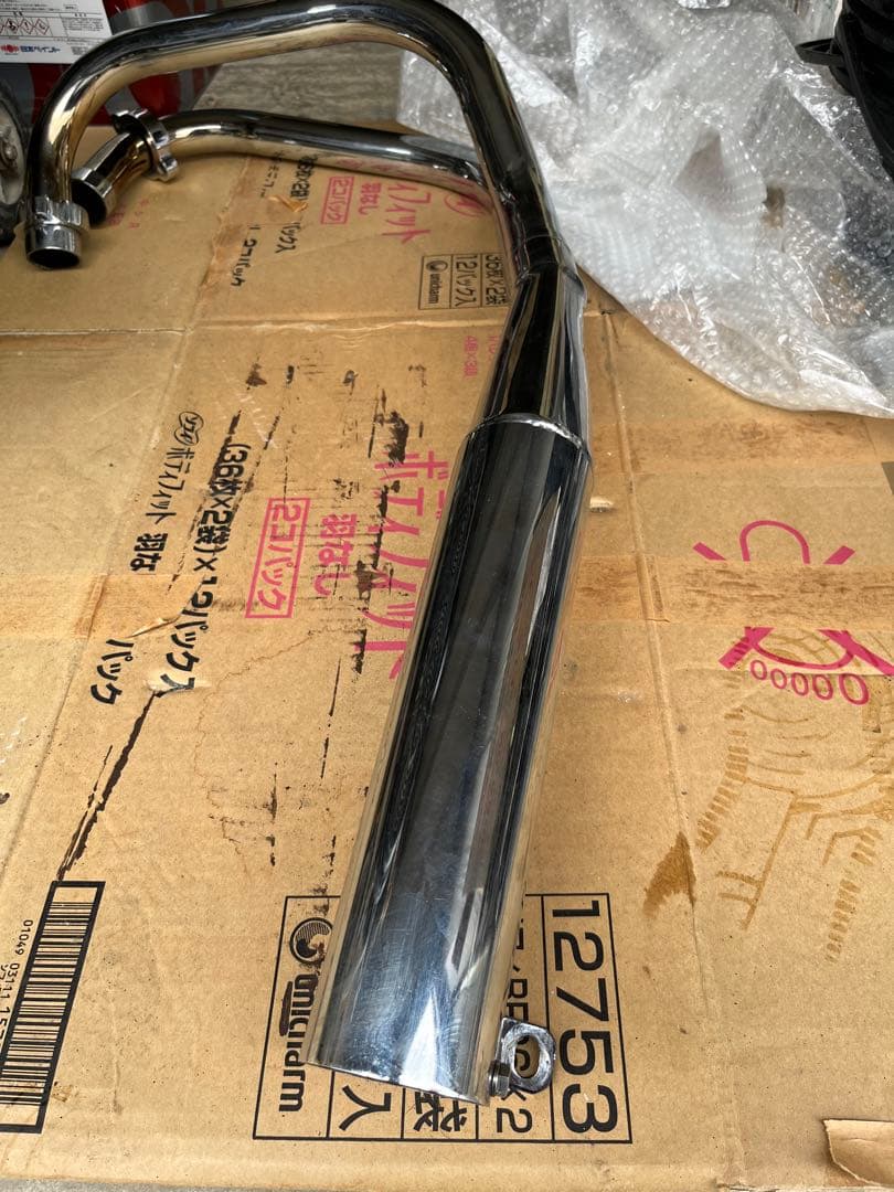 gs400メッキマフラー