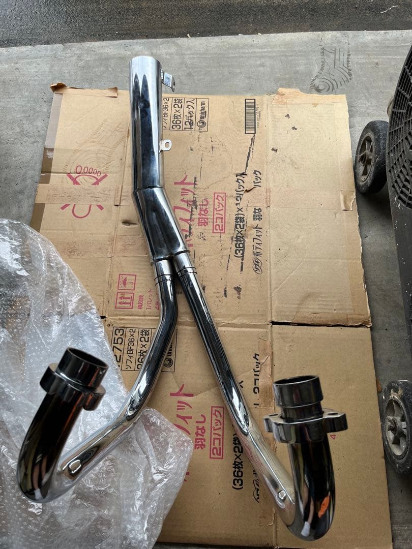 gs400メッキマフラー