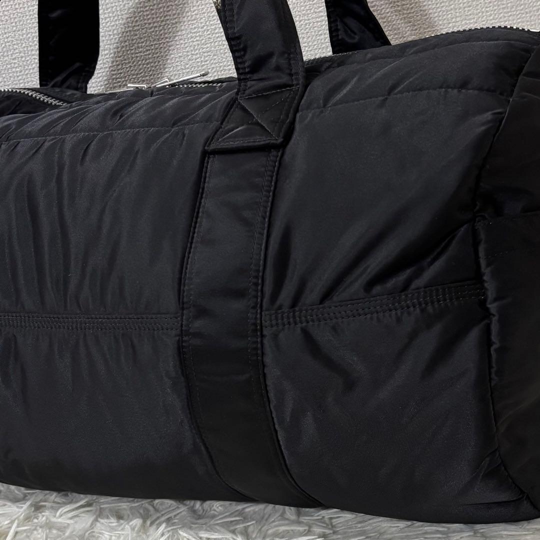 PORTER TANKER ボストンバッグ 2way 大容量 ブラック Ｌサイズ