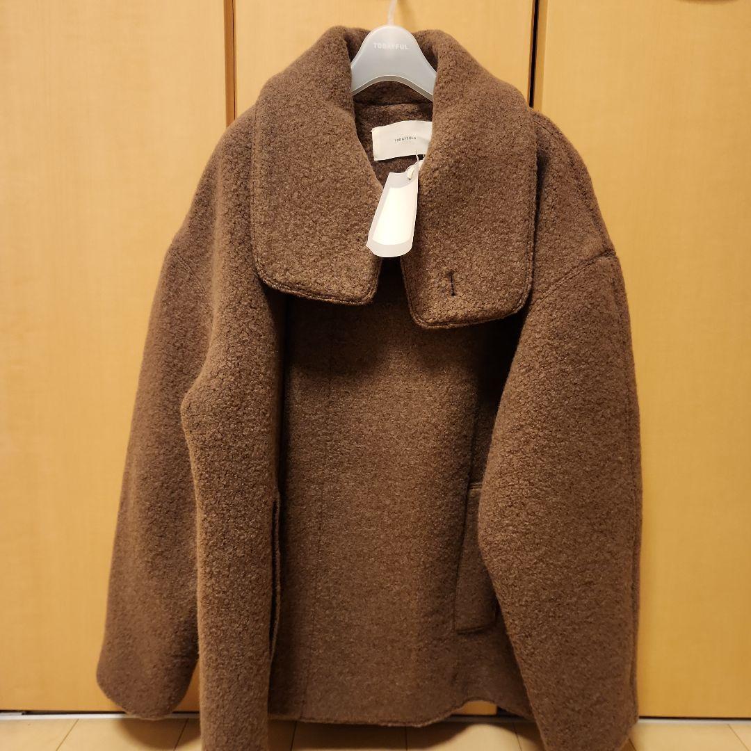 最終TODAYFUL Standcollar Boucle Jacket