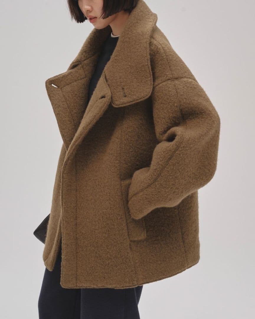 最終TODAYFUL Standcollar Boucle Jacket